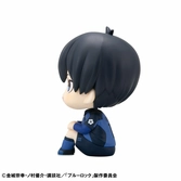 Blue lock statuette pvc look up yoichi isagi & seishiro nagi japanese national player match ver. 11 cm (with gift)
