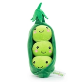 Peluche kawaii food 16 cm - petit pois 20x8x7 (cm)
