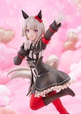 Uma musume: pretty derby statuette pvc 1/7 curren chan signature racewear ver. 24 cm
