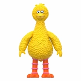 1, rue sésame pack 2 figurines reaction big bird and mr. snuffleupagus 10 cm