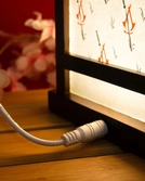 Assassin's creed shadows lampe led lanterne 25 cm