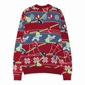 Spider-man sweater swing into the holidays (christmas jumper) (m)