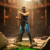 Mortal kombat statuette 1/10 art scale kung lao 24 cm