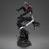 Spider-man vs. villains statuette 1/10 diorama bds art scale miles morales 32 cm