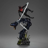 Spider-man vs. villains statuette 1/10 diorama bds art scale miles morales 32 cm