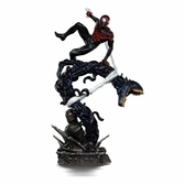 Spider-man vs. villains statuette 1/10 diorama bds art scale miles morales 32 cm