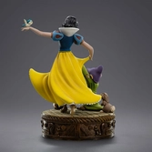 Blanche-neige et les sept nains statuette 1/10 art scale snow white and dopey 21 cm