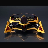 Future gpx cyber formula véhicule experion z/a-8 knight shoemach model c.f.c heritage edition 7 cm