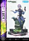 Cyberpunk: edgerunners statuette real elite masterline series 1/4 lucy deluxe version 50 cm