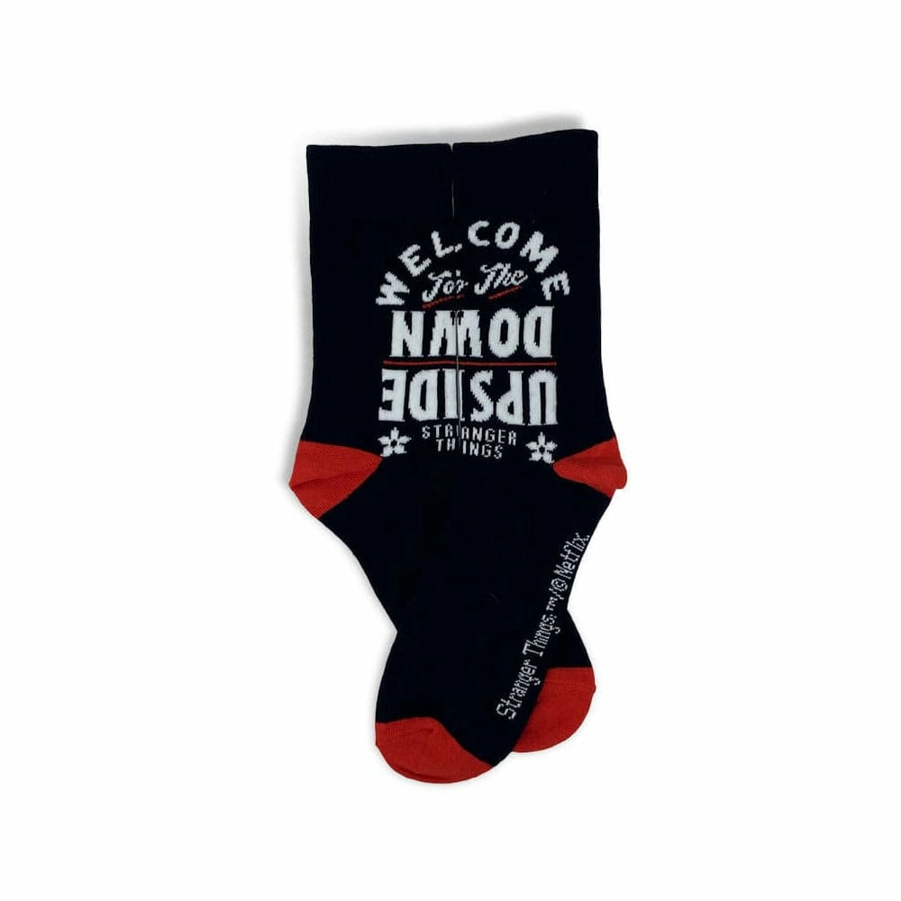 Stranger things chaussettes upside down large