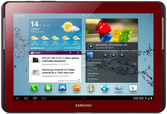 Galaxy Tab 2 10.1" rouge 16 Go WiFi - Samsung
