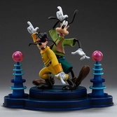 Dingo et max statuette 1/10 art scale goofy and max 24 cm