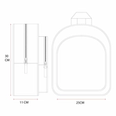 Marvel sac à dos avengers the incredible 30 cm