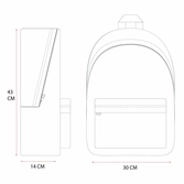 Fortnite sac à dos battle royal 43 cm