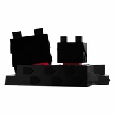 Minecraft vinyl figurine tuxedo cat 6 cm