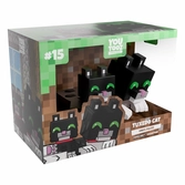 Minecraft vinyl figurine tuxedo cat 6 cm