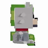 Minecraft vinyl figurines wolf and creeper monitor buddiez