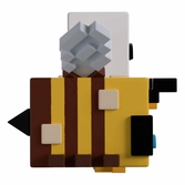 Minecraft vinyl figurines bee and chicken monitor buddiez
