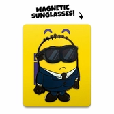 Moi, moche et méchant pin sunglasses suit minion 5 cm