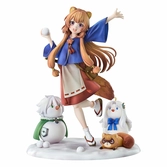 The rising of the shield hero statuette pvc 1/7 raphtalia: snow play ver. 20 cm