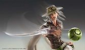 Jojo's bizarre adventure part7 steel ball run figurine super action chozokado johnny joestar second 15 cm