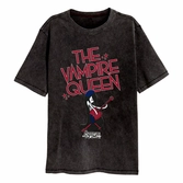 Adventure time t-shirt vampire queen snow washed (m)