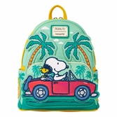 Peanuts by loungefly mini sac à dos snoopy road trip