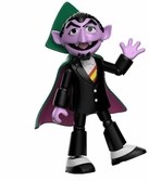 1, rue sésame figurine plastic model kit blokees precool series 2 08 count von count 13 cm