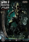 Alien vs. predator statuette real elite masterline series 1/3 requiem wolf predator deluxe ver. 95 cm