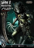 Alien vs. predator statuette real elite masterline series 1/3 requiem wolf predator deluxe ver. 95 cm