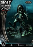 Alien vs. predator statuette real elite masterline series 1/3 requiem wolf predator deluxe ver. 95 cm
