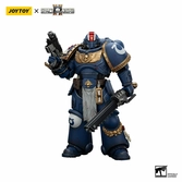 Warhammer 40,000: space marine 2 figurine ultramarines lieutenant titus collectors edition 13 cm