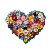 Puzzle en bois – cœur de fleur – 100 pcs (16 pcs uniques)