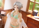 Mushoku tensei jobless reincarnation ii isekai ittara honki dasu statuette pvc 1/7 sylphiette greyrat changing clothes mode 23 c