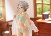 Mushoku tensei jobless reincarnation ii isekai ittara honki dasu statuette pvc 1/7 sylphiette greyrat changing clothes mode 23 c