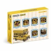 Peanuts puremind jeu de construction school bus