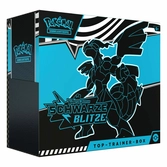 Pokémon karmesin & purpur: schwarze blitze top trainer box allemand