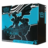 Pokémon karmesin & purpur: schwarze blitze top trainer box allemand