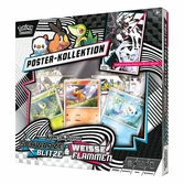 Pokémon tcg karmesin & purpur: schwarze blitze & weisse flammen poster collection allemand