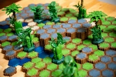Heroscape expansion the grove at laur's edge terrain anglais