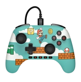 Switch 2-manette filaire advantage- mario time