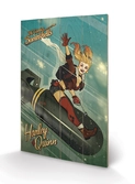 DC COMICS - Impression sur Bois 40X59 - Harley Quinn Bombshells