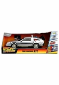 Dlorean radiocontrol back to the future 1/16 scale rc turbo racer