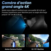 Insta360 X4 - Caméra 360° 8K Ultra HD