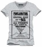 T-shirt Harry Potter : Proclamation 82 - XL