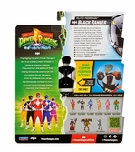 Power rangers figurine auto-morphin black ranger 12 cm