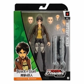 Attack on titan figurine total anime eren jaeger 17 cm