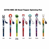 L'Étrange noël de monsieur jack stylo 3d head topper spinning pen