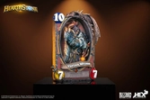 Hearthstone statuette 3d art frame varian wrynn 31 cm
