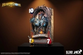 Hearthstone statuette 3d art frame varian wrynn 31 cm